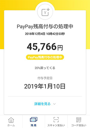 paypay決済完了